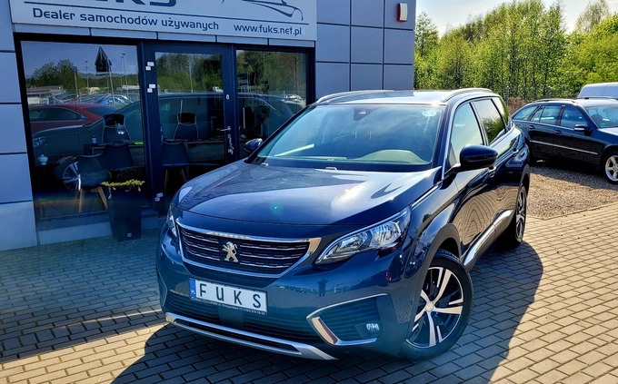 Peugeot 5008 cena 69999 przebieg: 134000, rok produkcji 2019 z Świętochłowice małe 631